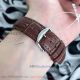 Perfect Replica IWC Portofino White Dial Rose Gold Bezel Brown Leather Strap 40mm Watch (4)_th.jpg